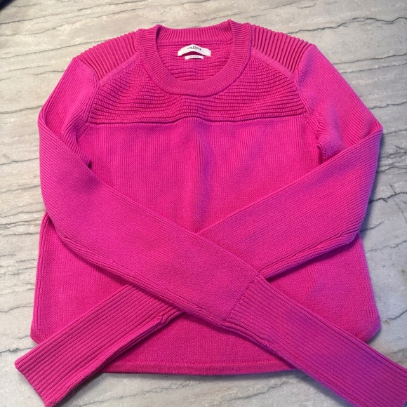 Isabel Marant Etoile Pink Cotton/Wool sweater with extra long sleeves - Picture 1 of 8